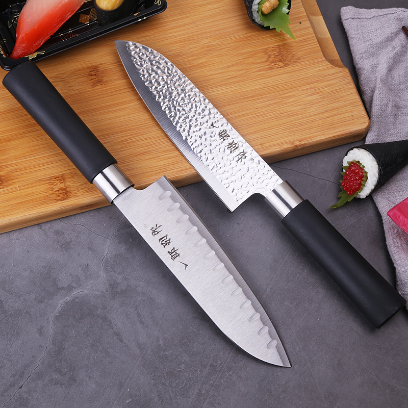 Yilangbiezuo Light weight sushi knife cooking knife fruit knife Japanese kitchen knife bayonet knife stainless steel kitchen knife