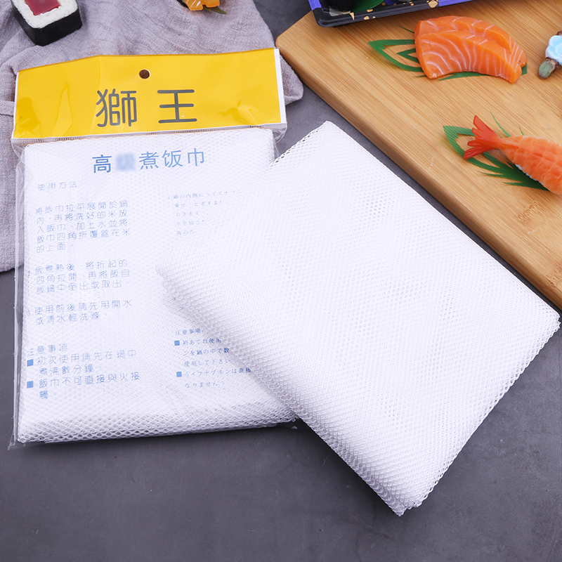 Shiwang cooking towel steamed rice towel net steamed rice towel sushi restaurant use non stick pot steamer to separate rice towel food gauze